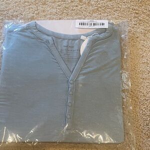 Little Sleepies Stormy Blue Pajama Top